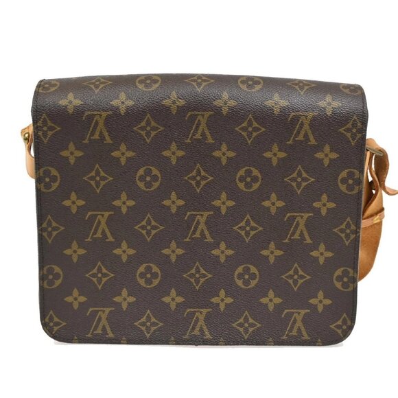 LOUIS VUITTON Cartouchiere GM Shoulder Bag Monogram Leather Brown M51252 72CA570 - Picture 3 of 16